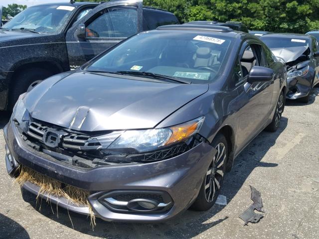 2HGFG3B00FH501321 - 2015 HONDA CIVIC EXL Boz foto 2