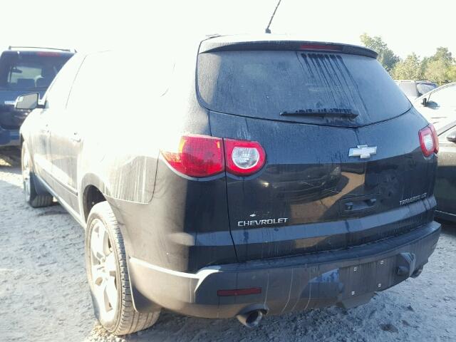 1GNER33D79S158145 - 2009 CHEVROLET TRAVERSE L BLACK photo 3