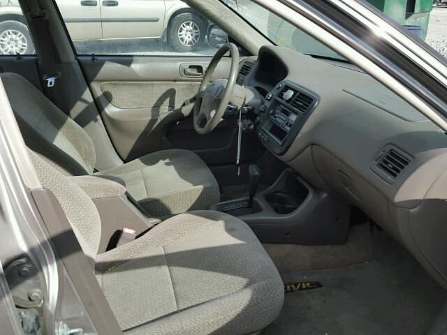 2HGEJ6686YH923174 - 2000 HONDA CIVIC EX 米色 照片 5