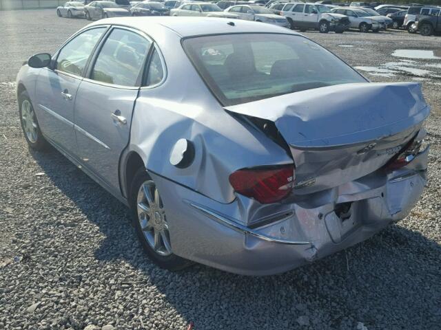 2G4WE537751289743 - 2005 BUICK LACROSSE SILVER photo 3