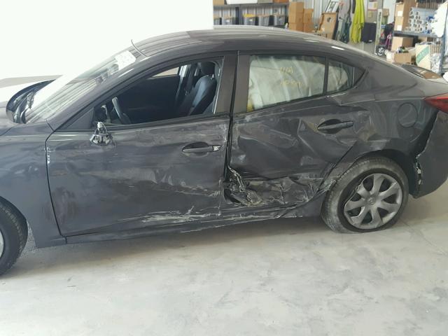 JM1BM1T7XF1245287 - 2015 MAZDA 3 SV GRAY photo 9