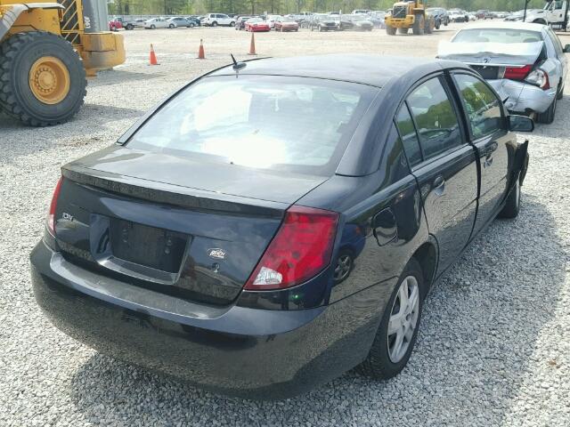 1G8AJ55F37Z169196 - 2007 SATURN ION LEVEL BLACK photo 4