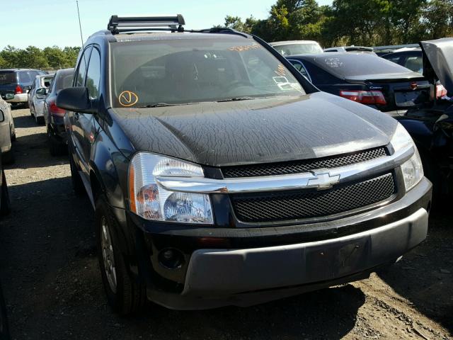 2CNDL73FX56095307 - 2005 CHEVROLET EQUINOX LT BLACK photo 1