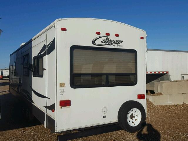 4YDT32S20CV502820 - 2012 KEYSTONE COUGAR WHITE photo 3