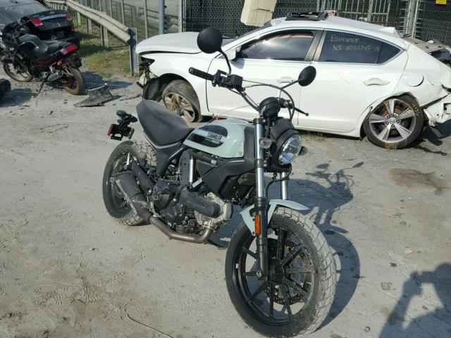 ML015AXG7GT001265 - 2016 DUCATI SCRAMBLER WHITE photo 1