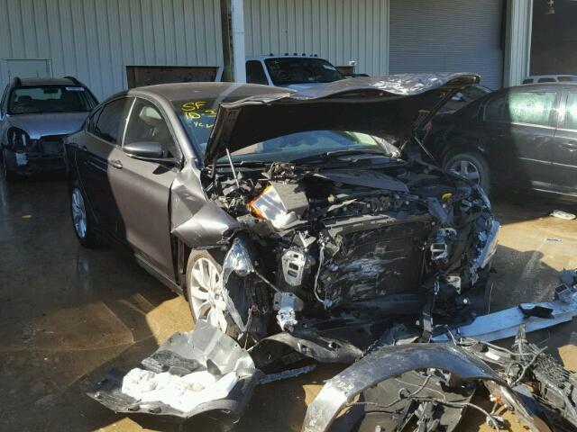 1C3CCCCG8GN162541 - 2016 CHRYSLER 200 GRAY photo 1