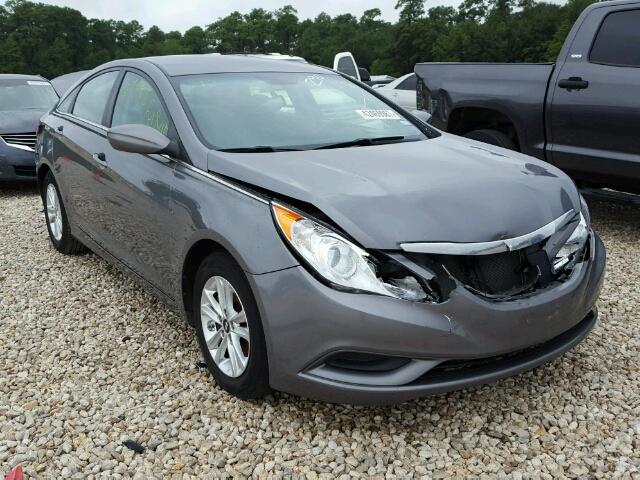 5NPEB4AC3DH753921 - 2013 HYUNDAI SONATA CHARCOAL photo 1