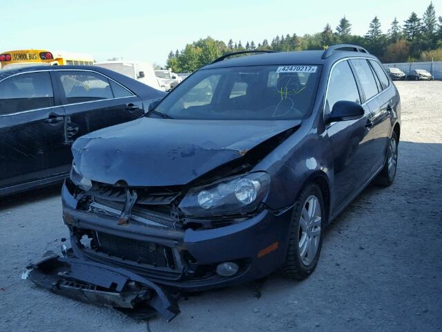 3VWKL7AJ6AM627524 - 2010 VOLKSWAGEN GOLF 蓝色 照片 2