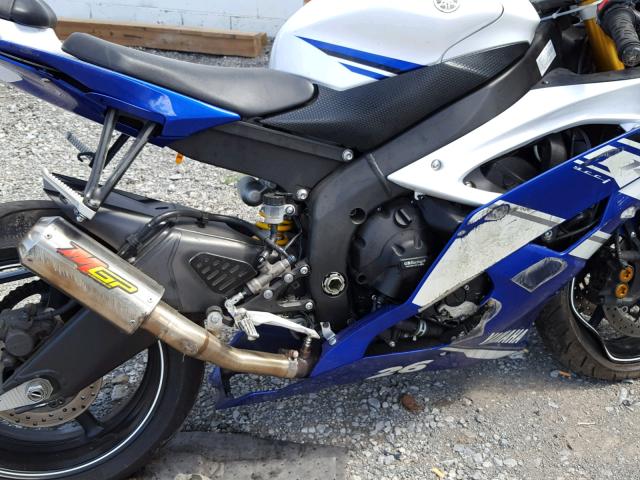 JYARJ16E9EA031211 - 2014 YAMAHA YZFR6 WHITE photo 7