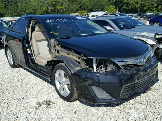 4T4BF1FK0CR160075 - 2012 TOYOTA CAMRY BLACK photo 1