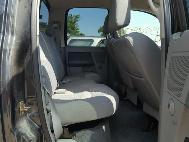 1D7KS28A77J589778 - 2007 DODGE RAM 2500 S BLACK photo 6
