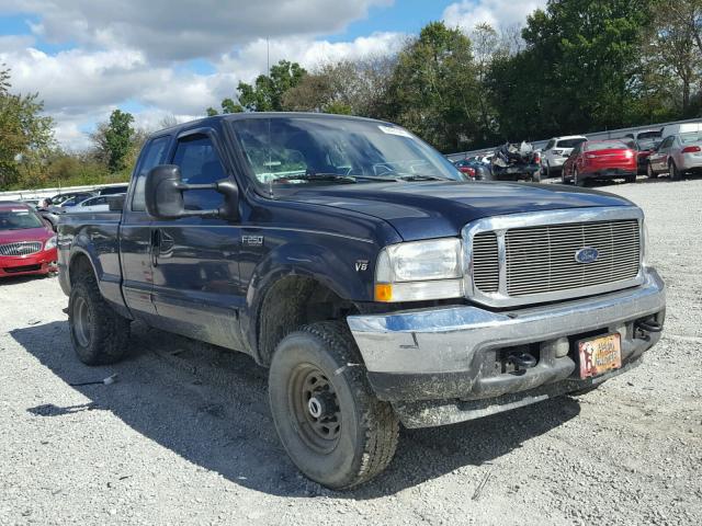 1FTNX21L82EC70444 - 2002 FORD F250 SUPER BLUE photo 1