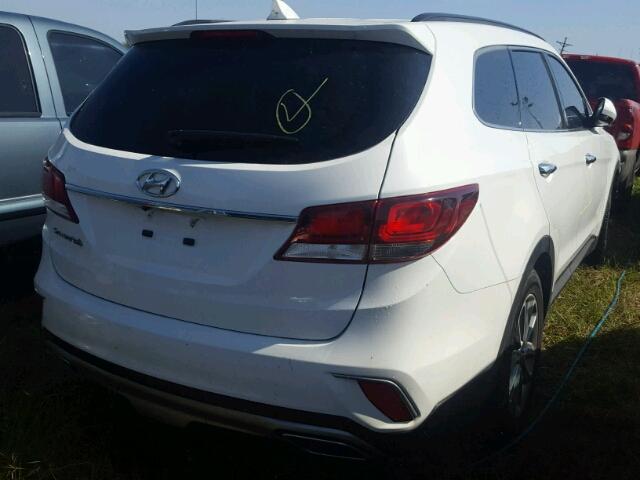 KM8SM4HF2HU165304 - 2017 HYUNDAI SANTA FE WHITE photo 4