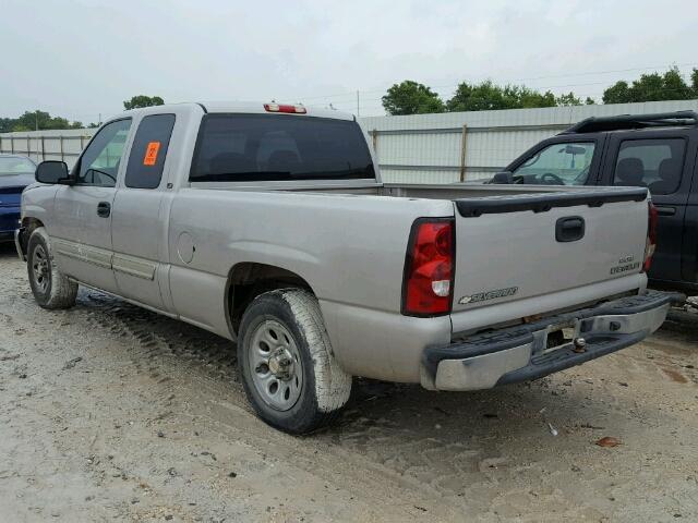 1GCEC19X85Z227068 - 2005 CHEVROLET SILVERADO GRAY photo 3