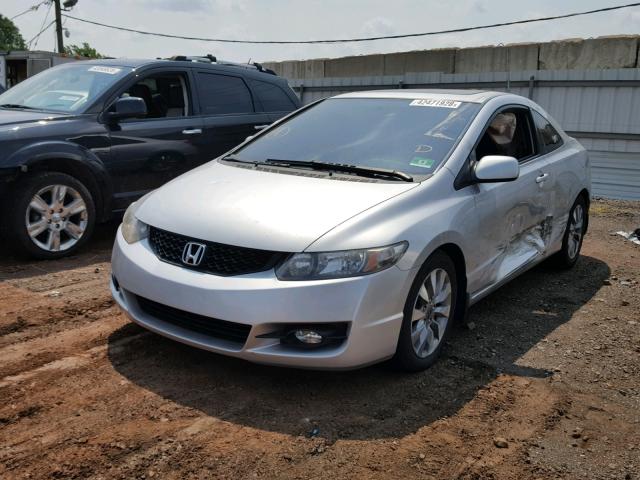 2HGFG1B95AH531149 - 2010 HONDA CIVIC EXL 银色 照片 2