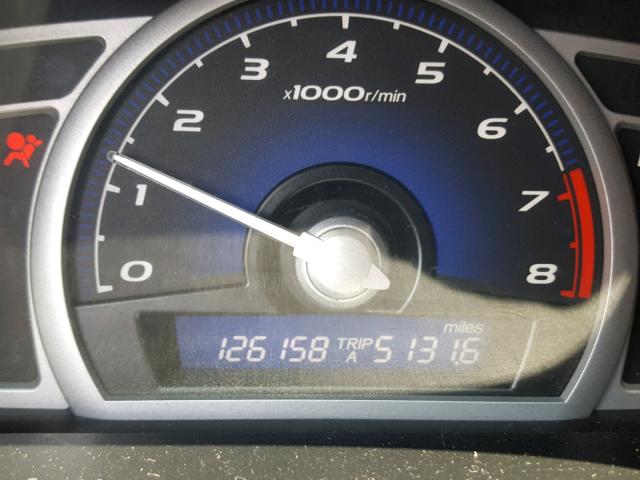 2HGFG1B95AH531149 - 2010 HONDA CIVIC EXL 银色 照片 8