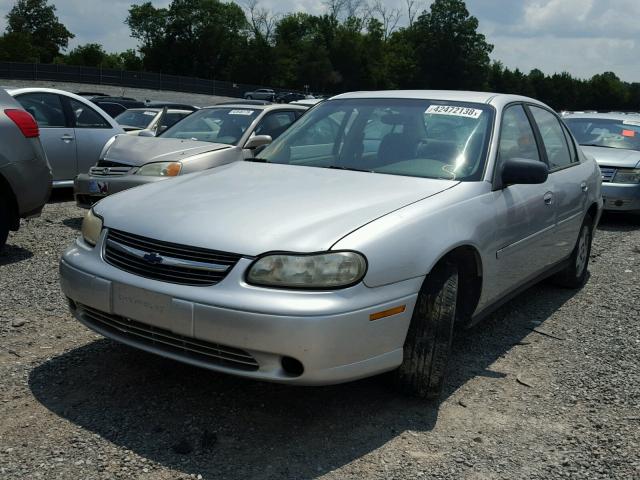 1G1ND52J52M675294 - 2002 CHEVROLET MALIBU SILVER photo 2