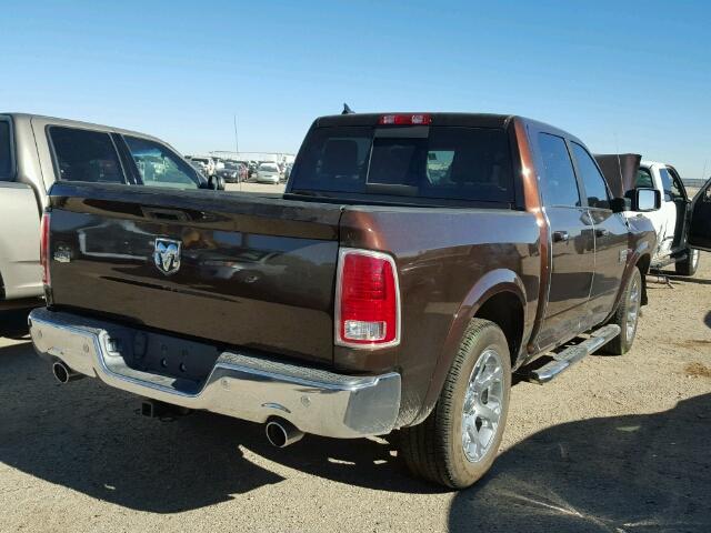 1C6RR6NT6FS566607 - 2015 RAM RAM TRUCK BROWN photo 4