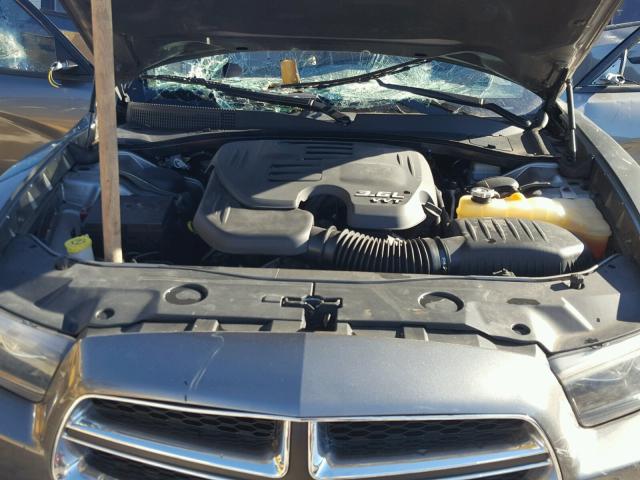 2B3CL3CG0BH584303 - 2011 DODGE CHARGER GRAY photo 7