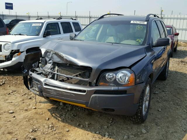 YV4CZ852861246094 - 2006 VOLVO XC90 V8 GRAY photo 2