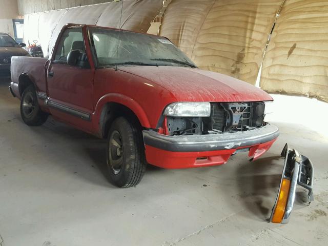 1GCCS14H638171239 - 2003 CHEVROLET S TRUCK S1 RED photo 1