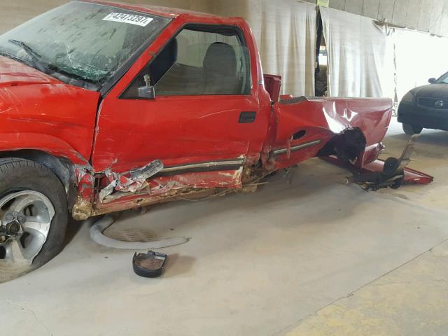 1GCCS14H638171239 - 2003 CHEVROLET S TRUCK S1 RED photo 9