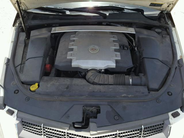 1G6DM577680119045 - 2008 CADILLAC CTS WHITE photo 7