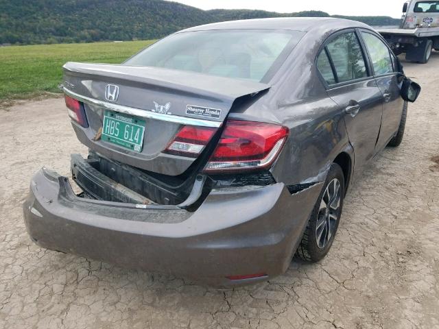 19XFB2F84DE287434 - 2013 HONDA CIVIC EX 棕色 照片 4