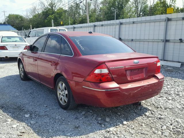 1FAHP24147G158894 - 2007 FORD FIVE HUNDR RED photo 3