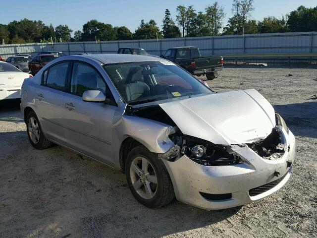 JM1BK12F841112426 - 2004 MAZDA 3 I SILVER photo 1