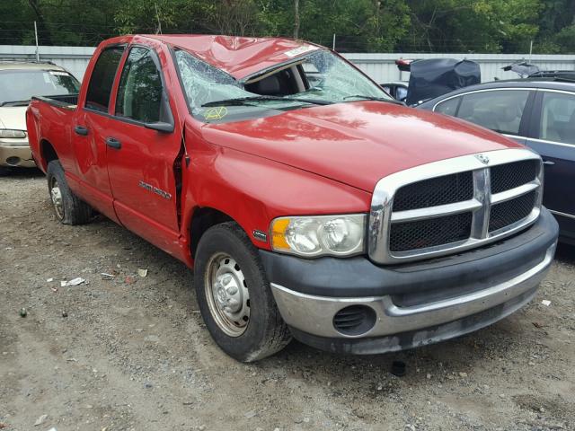 3D7KA28D83G858847 - 2003 DODGE RAM 2500 S RED photo 1