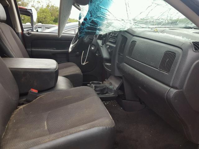 3D7KA28D83G858847 - 2003 DODGE RAM 2500 S RED photo 5