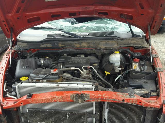 3D7KA28D83G858847 - 2003 DODGE RAM 2500 S RED photo 7