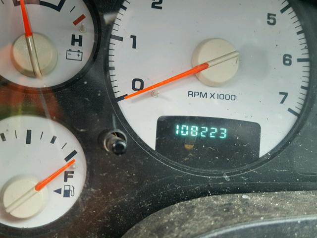 3D7KA28D83G858847 - 2003 DODGE RAM 2500 S RED photo 8