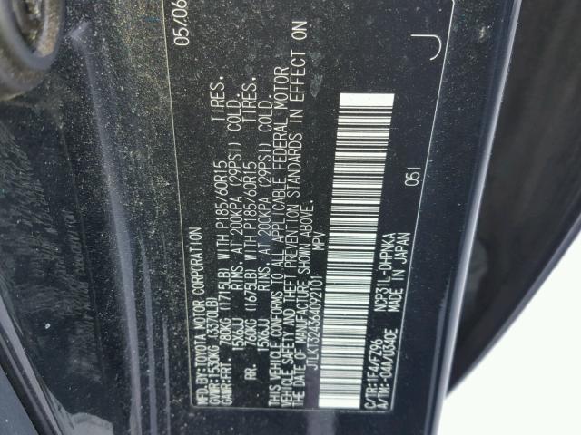 JTLKT324364092101 - 2006 TOYOTA SCION XB Qara foto 10