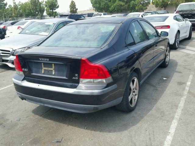 YV1RH52Y842418178 - 2004 VOLVO S60 R BLACK photo 4