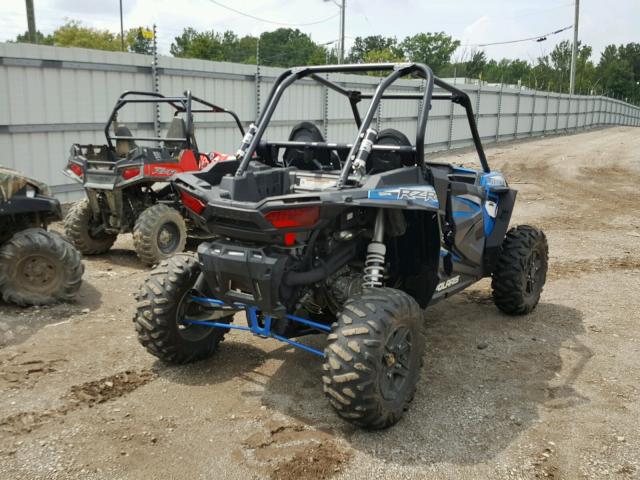 3NSVDE993GF445643 - 2016 POLARIS RZR XP 100 BLUE photo 4