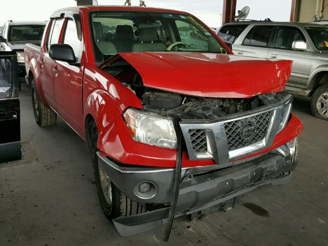 1N6AD0ER6AC404868 - 2010 NISSAN FRONTIER C RED photo 1