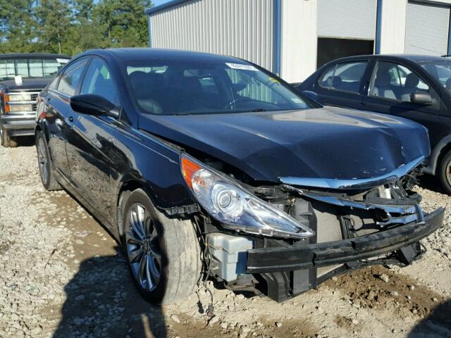 5NPEC4AC3BH054766 - 2011 HYUNDAI SONATA BLACK photo 1