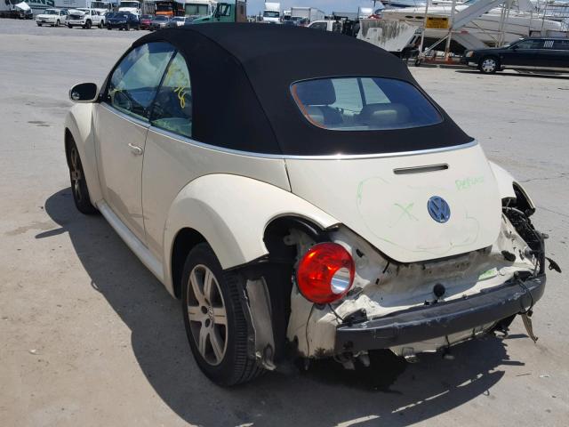 3VWRF31Y66M325427 - 2006 VOLKSWAGEN NEW BEETLE Krem foto 3