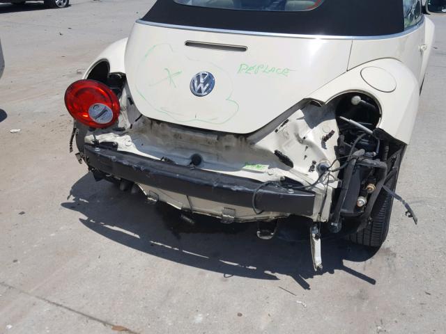 3VWRF31Y66M325427 - 2006 VOLKSWAGEN NEW BEETLE Krem foto 9