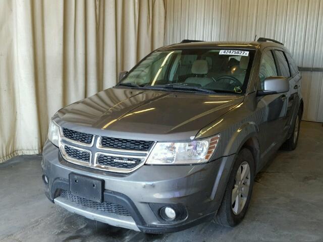 3C4PDDBG1CT239648 - 2012 DODGE JOURNEY GRAY photo 2