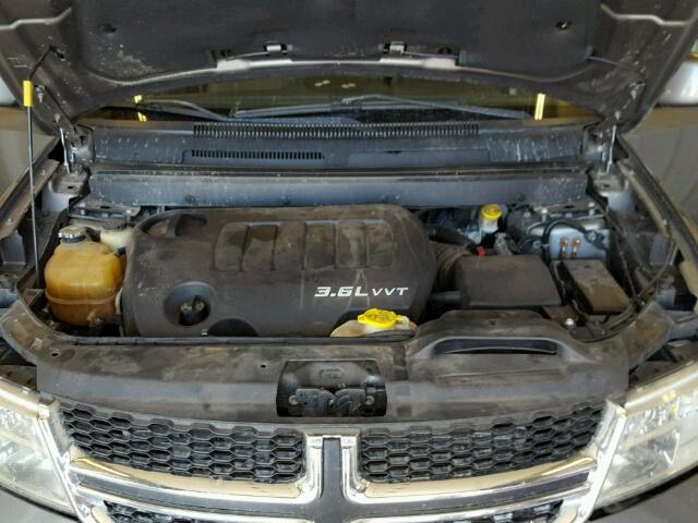 3C4PDDBG1CT239648 - 2012 DODGE JOURNEY GRAY photo 7