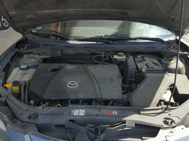 JM1BK123651343834 - 2005 MAZDA 3 S SILVER photo 7