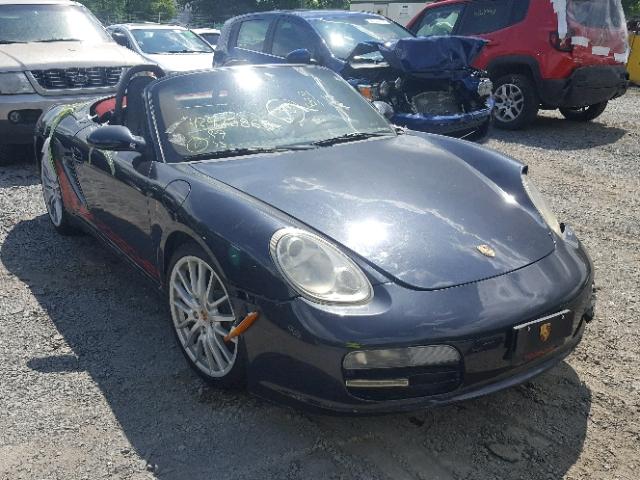 WP0CA29826S710240 - 2006 PORSCHE BOXSTER BLACK photo 1