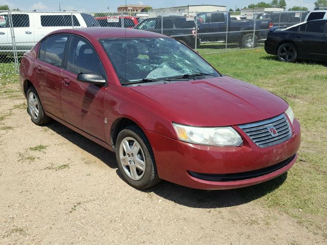 1G8AZ55F46Z196155 - 2006 SATURN ION LEVEL MAROON photo 1