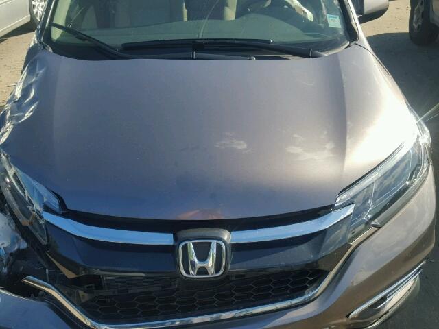 3CZRM3H57GG723468 - 2016 HONDA CR-V EX GRAY photo 7