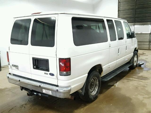 1FBNE31L09DA58900 - 2009 FORD ECONOLINE WHITE photo 4