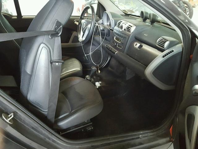 WMEEK31X58K110959 - 2008 SMART FORTWO PAS 橙色 照片 5