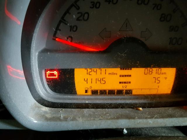 WMEEK31X58K110959 - 2008 SMART FORTWO PAS 橙色 照片 8